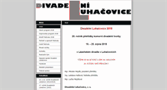 Desktop Screenshot of divadelni-luhacovice.cz