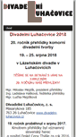 Mobile Screenshot of divadelni-luhacovice.cz